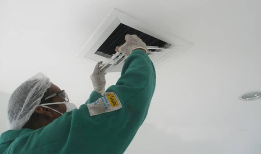 HVAC duct cleaning
